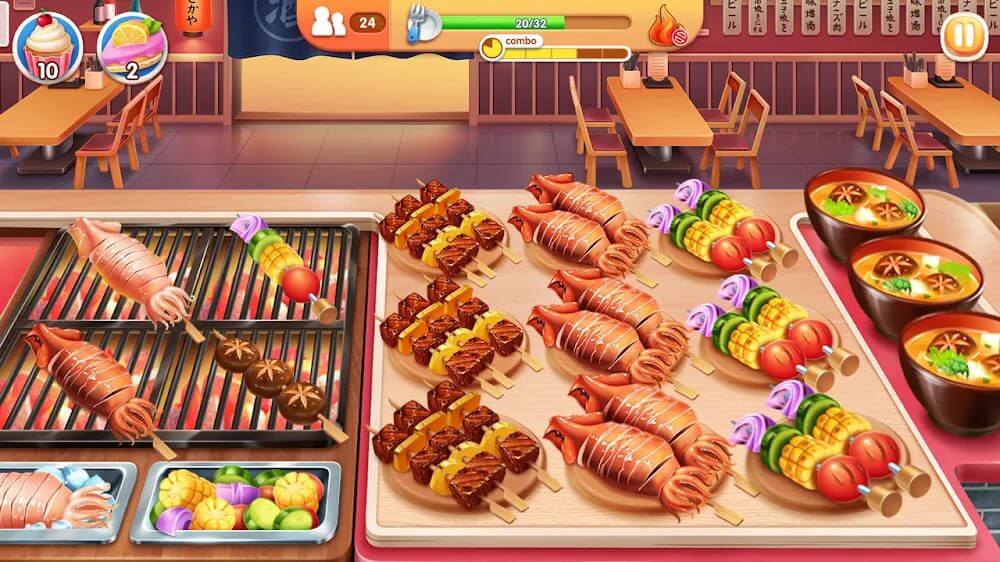 My Cooking: Chef Fever v11.0.97.5086 MOD APK (Free Purchase)