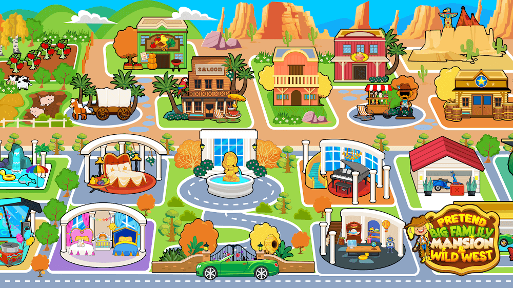 My Pretend Family Mansion v4.3 MOD APK (Unlock All Content)