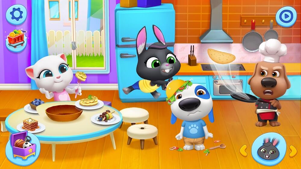 My Talking Tom Friends v3.7.0.12142 MOD APK (Unlimited Money)