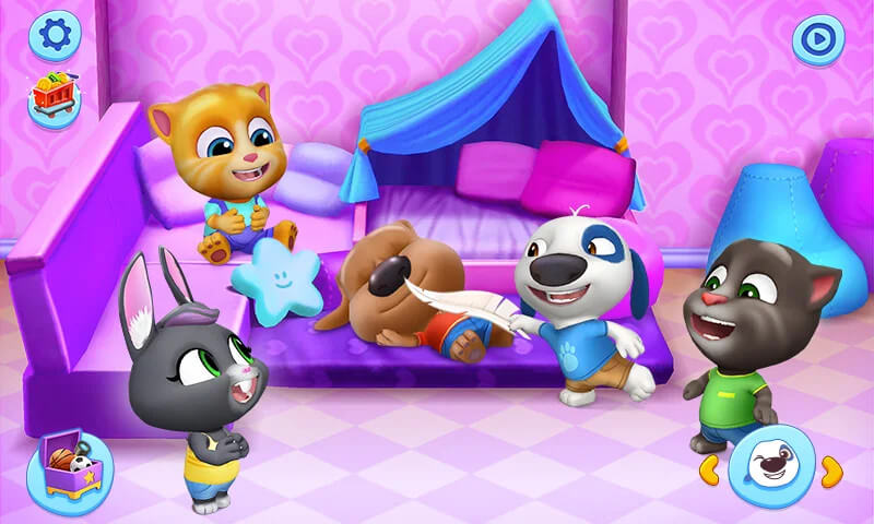 My Talking Tom Friends v3.7.0.12142 MOD APK (Unlimited Money)