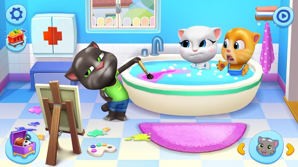 My Talking Tom Friends v3.7.0.12142 MOD APK (Unlimited Money)