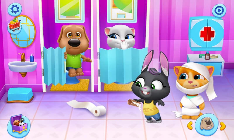 My Talking Tom Friends v3.7.0.12142 MOD APK (Unlimited Money)