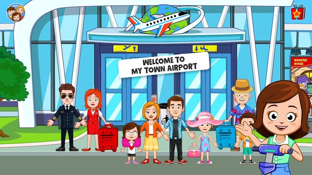 My Town Airport v7.00.23 MOD APK (Unlocked All)