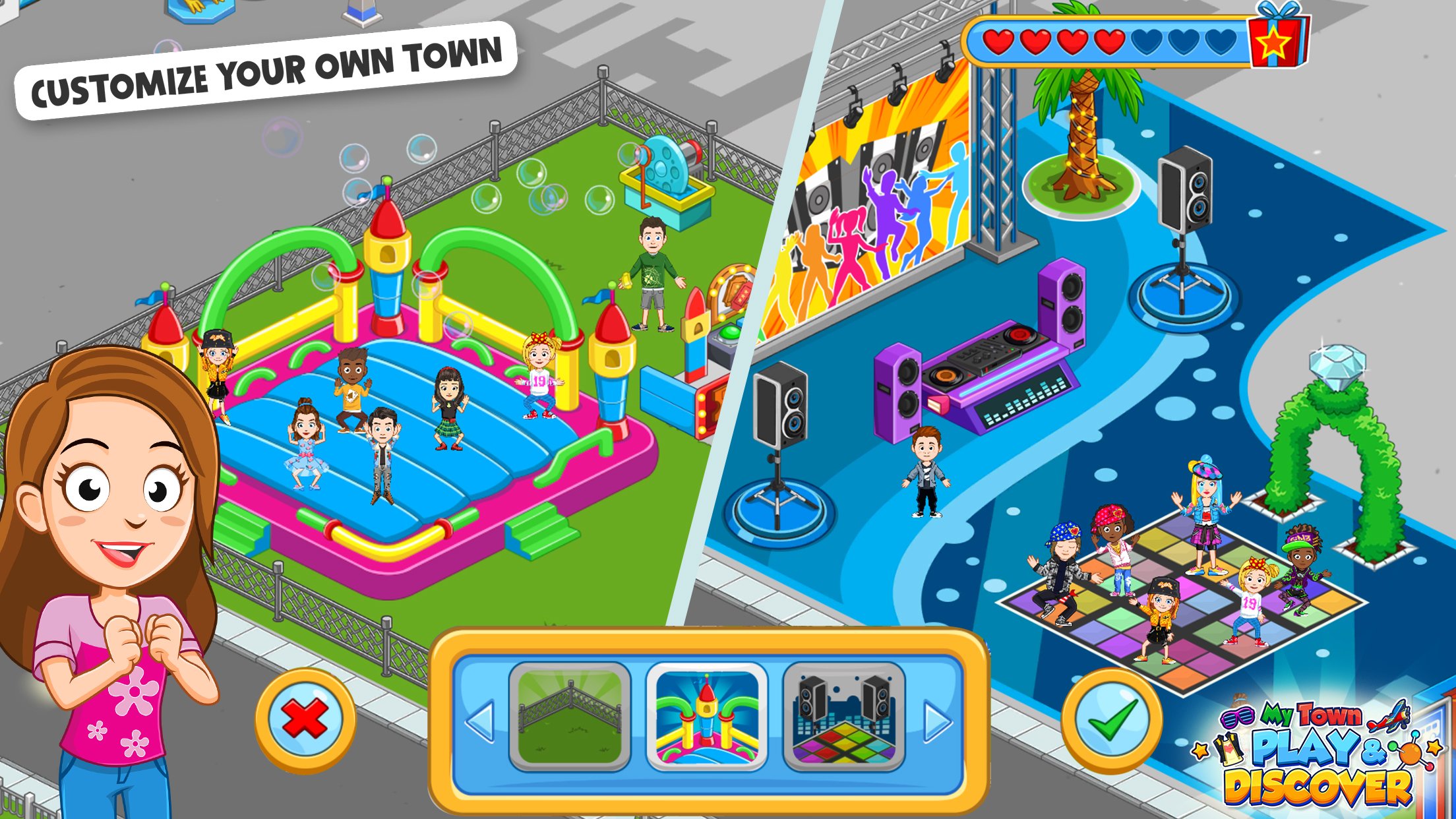 My Town: Build a City Life MOD APK 1.46.3 (Free Shopping)