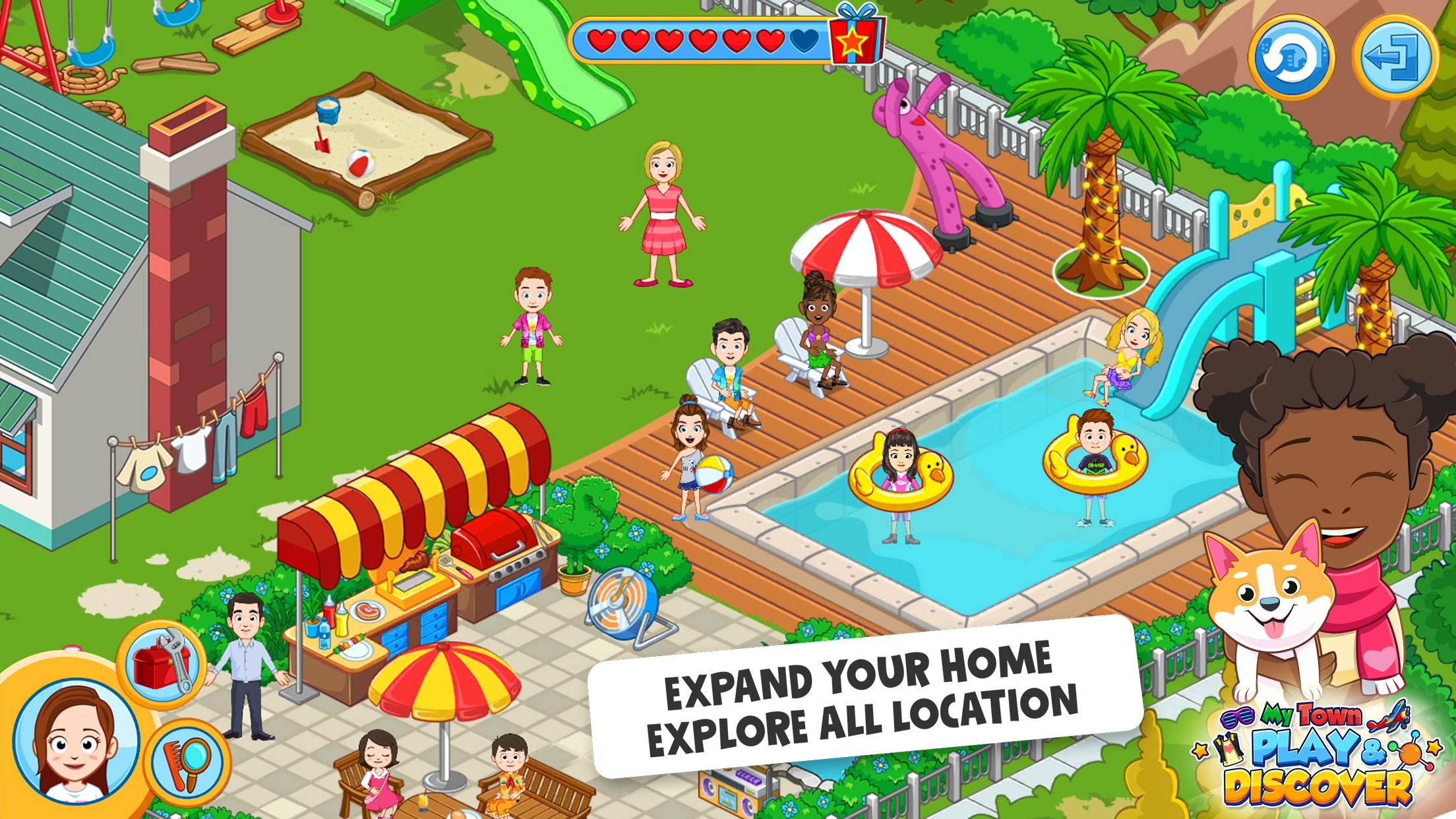 My Town: Build a City Life MOD APK 1.46.3 (Free Shopping)