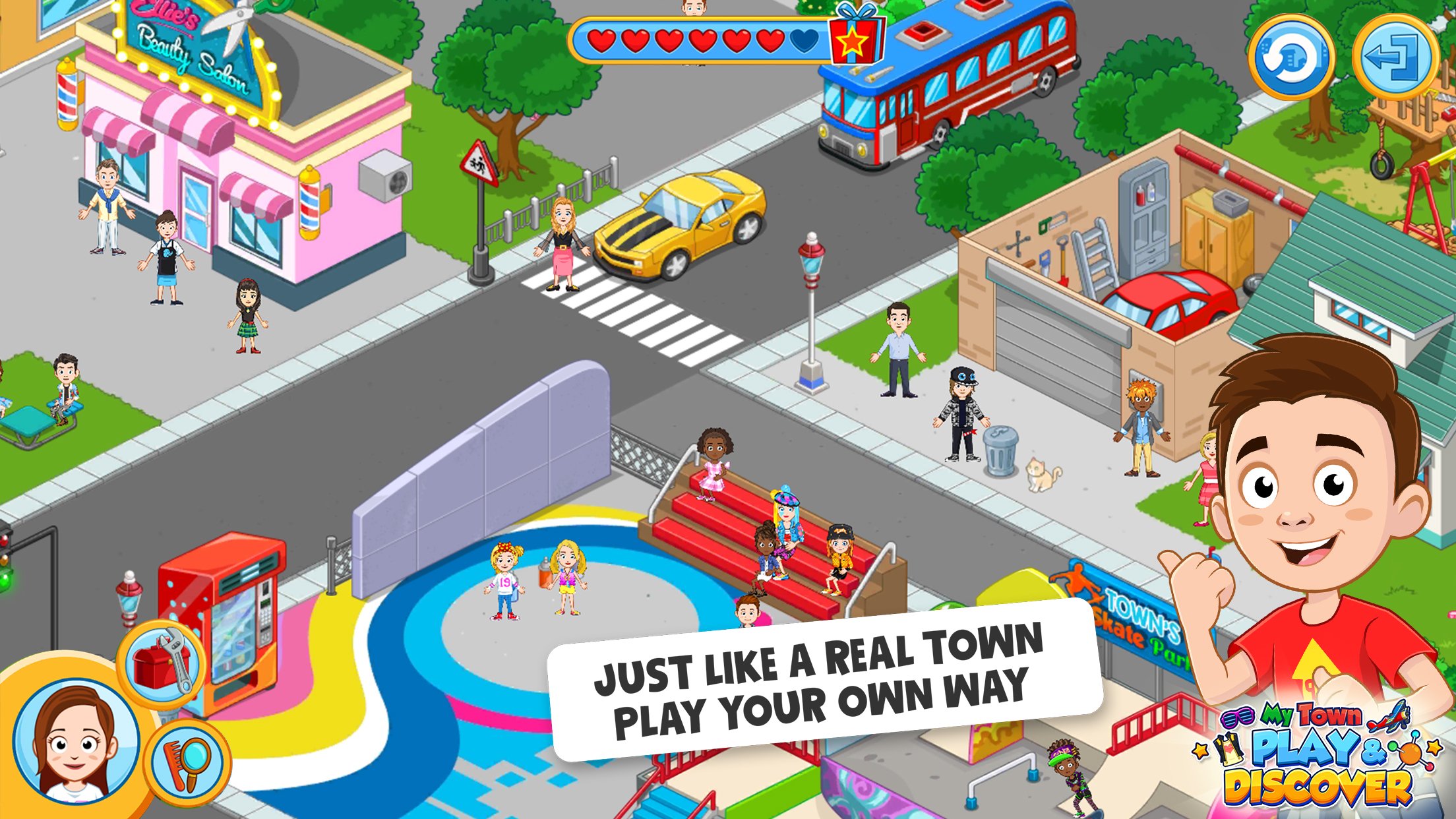 My Town: Build a City Life MOD APK 1.46.3 (Free Shopping)