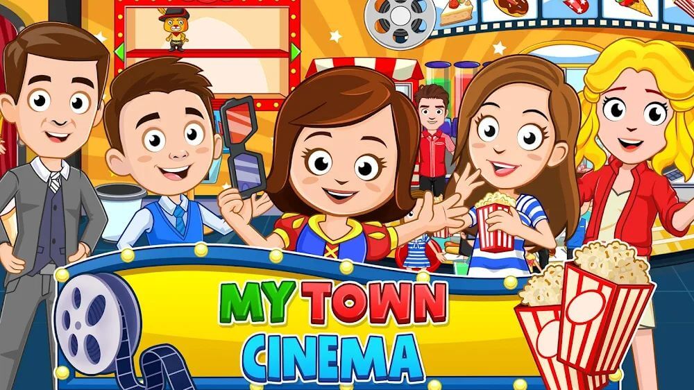 My Town: Cinema and Movie v7.00.10 MOD APK (Unlocked All Content)