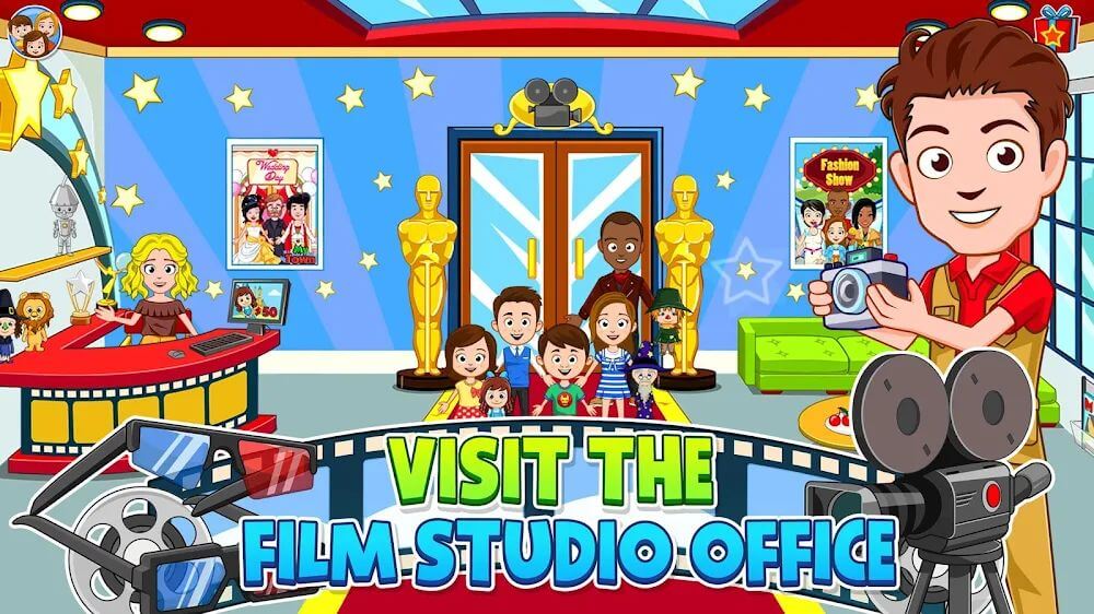 My Town: Cinema and Movie v7.00.10 MOD APK (Unlocked All Content)