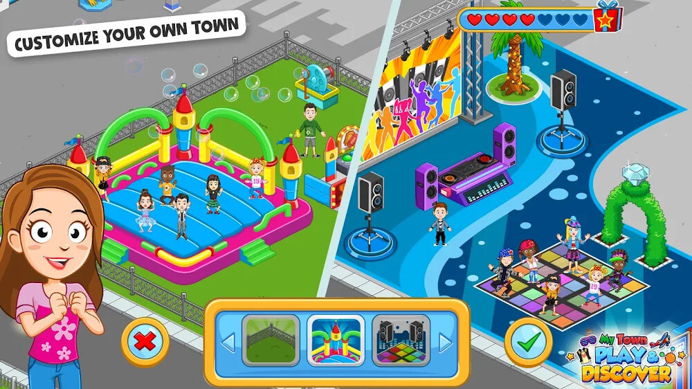 My Town: Discovery v1.45.7  MOD APK + OBB (VIP Unlocked)