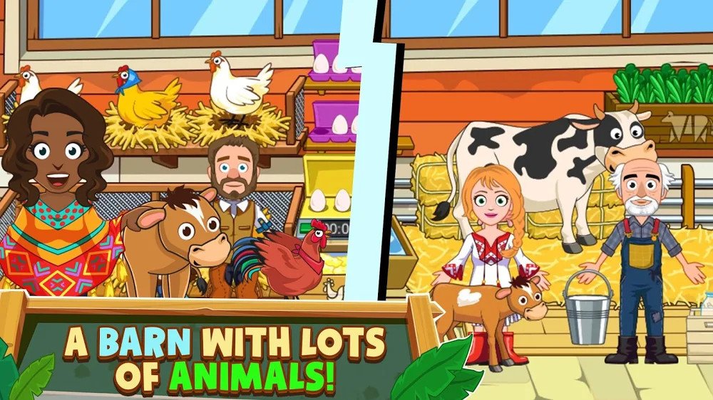 My Town: Farm Life v1.11 MOD APK (All Unlocked) Download for Android