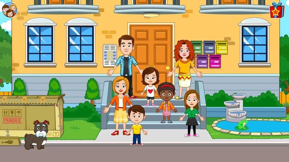 My Town: Friends House v7.00.07 MOD APK (Unlocked all heroes)