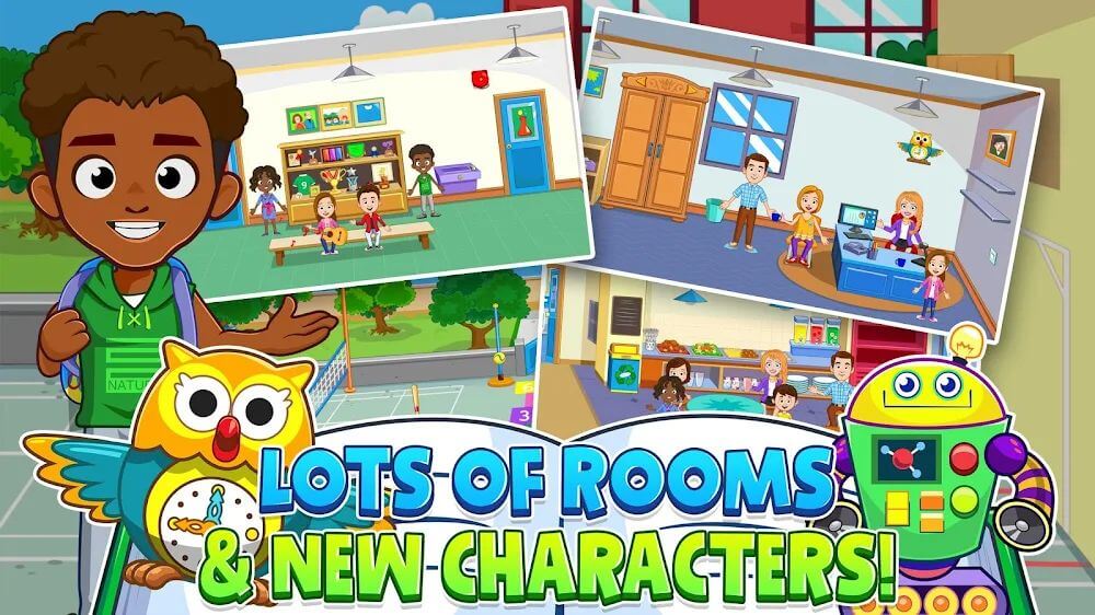 My Town: School v7.00.05 MOD APK (Unlocked All Content)