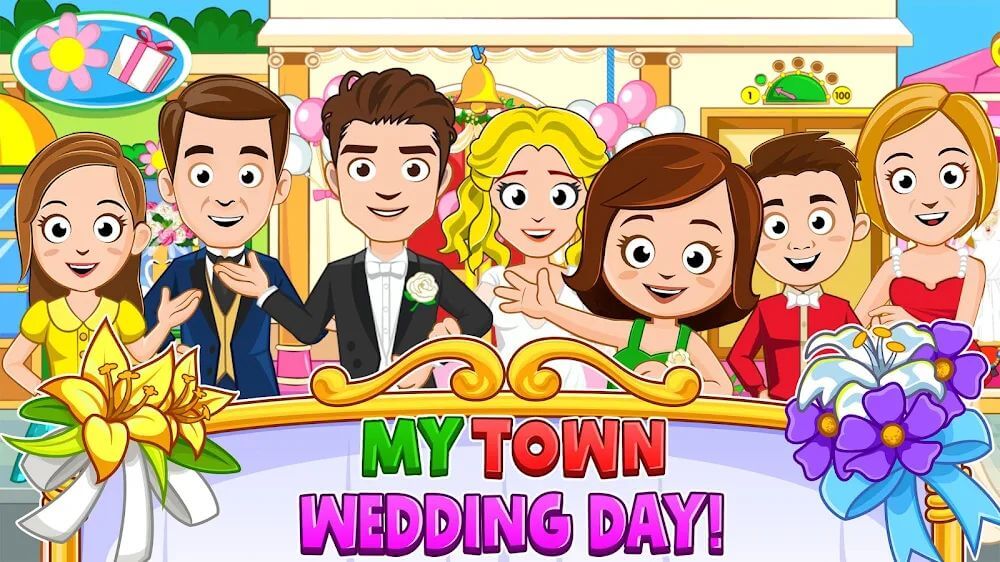 My Town: Wedding v1.55 MOD APK (Free Gifts)