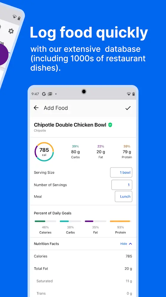 MyFitnessPal v24.33.0 MOD APK (Premium Unlocked)