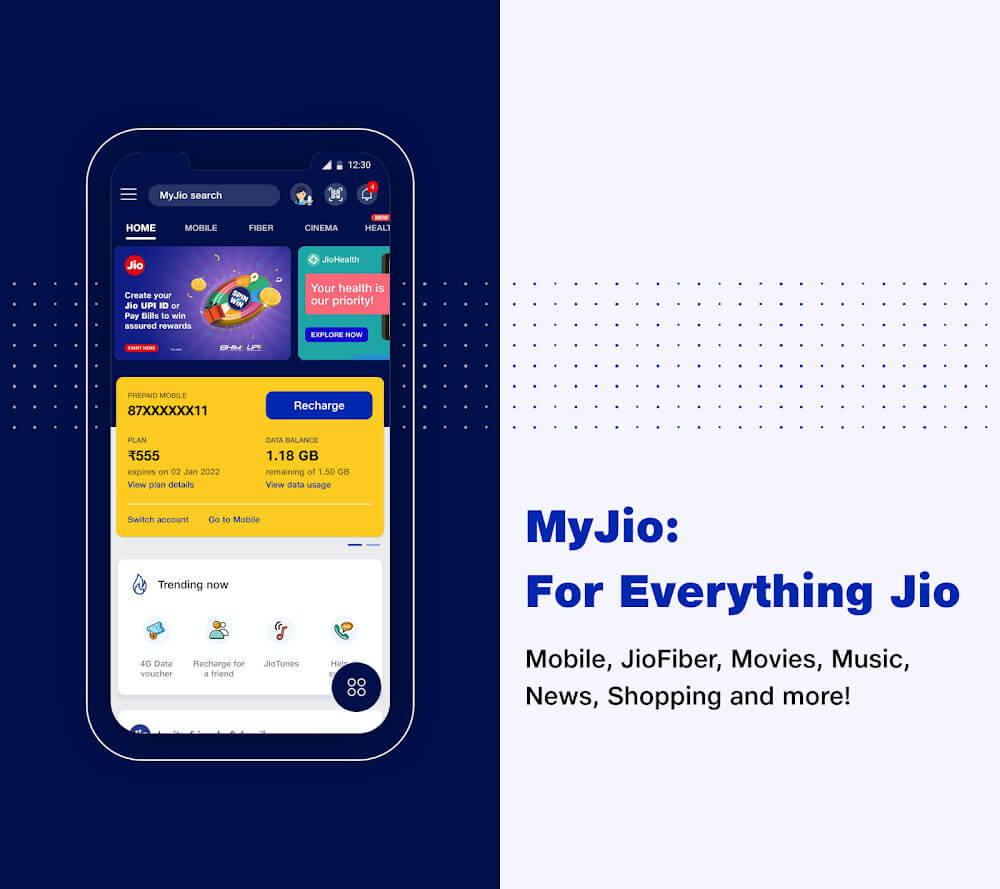 MyJio v7.0.67 MOD APK (Root Detection Removed)