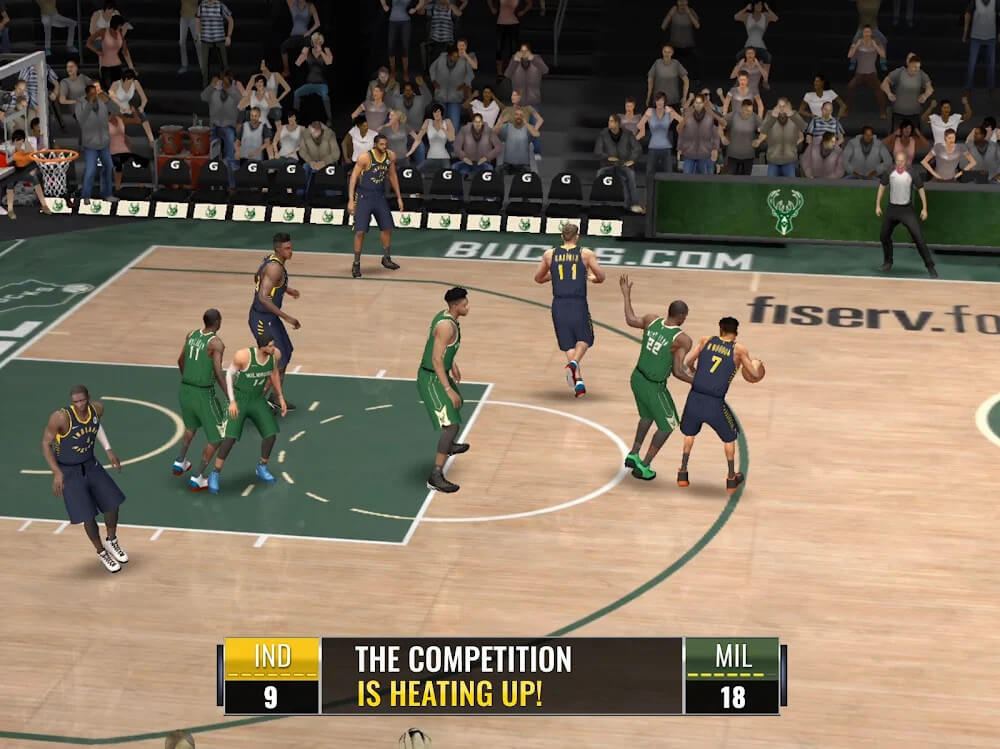 NBA LIVE Mobile Basketball v8.2.00 MOD APK (Dumb Enemy, Mega Shot, Menu)