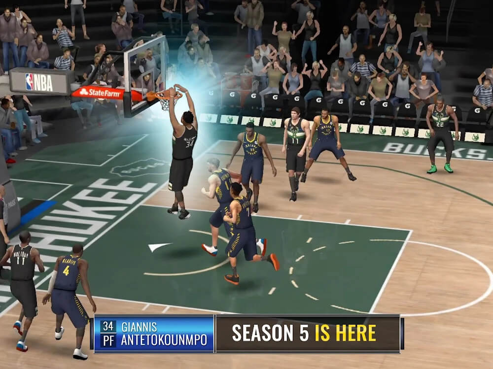 NBA LIVE Mobile Basketball v8.2.00 MOD APK (Dumb Enemy, Mega Shot, Menu)