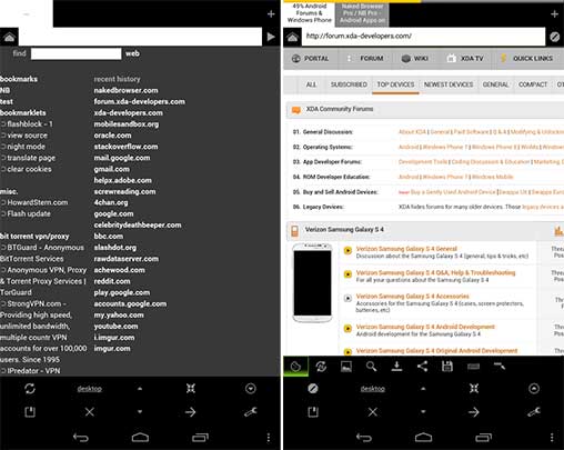 Naked Browser Pro / NB Pro web browser 1.0 Apk for Android