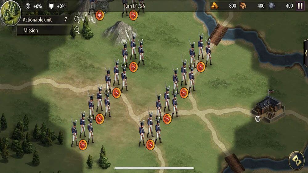 Napoleon Empire War v1.2.0 MOD APK (Unlimited Money, Medals)