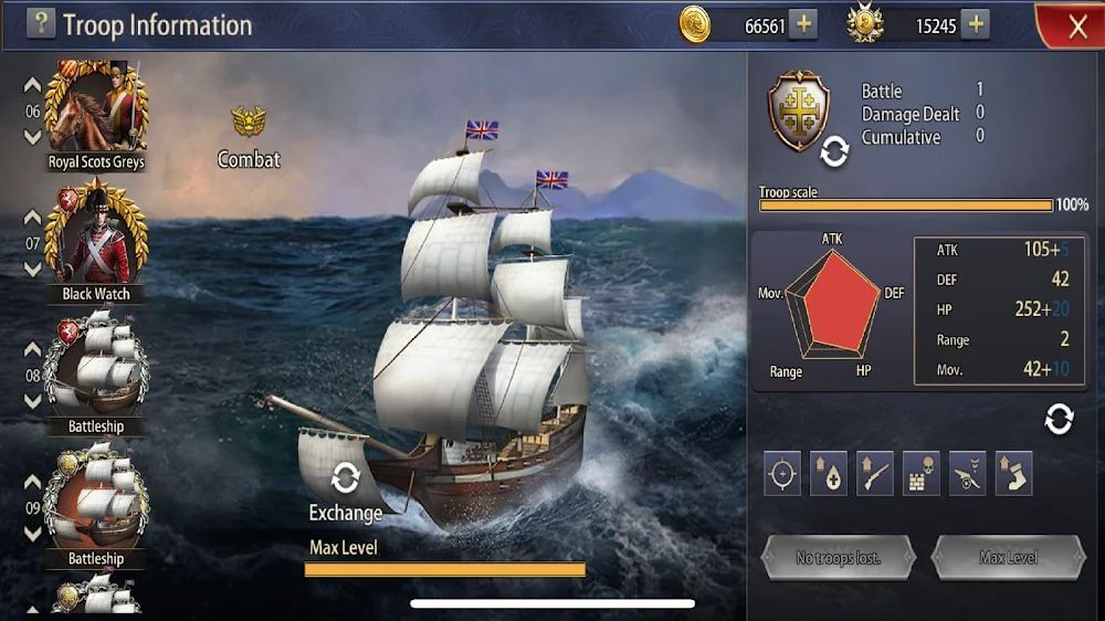 Napoleon Empire War v1.2.0 MOD APK (Unlimited Money, Medals)