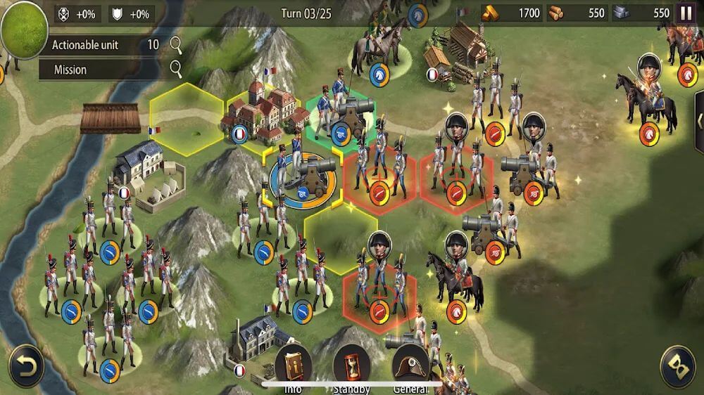 Napoleon Empire War v1.2.0 MOD APK (Unlimited Money, Medals)