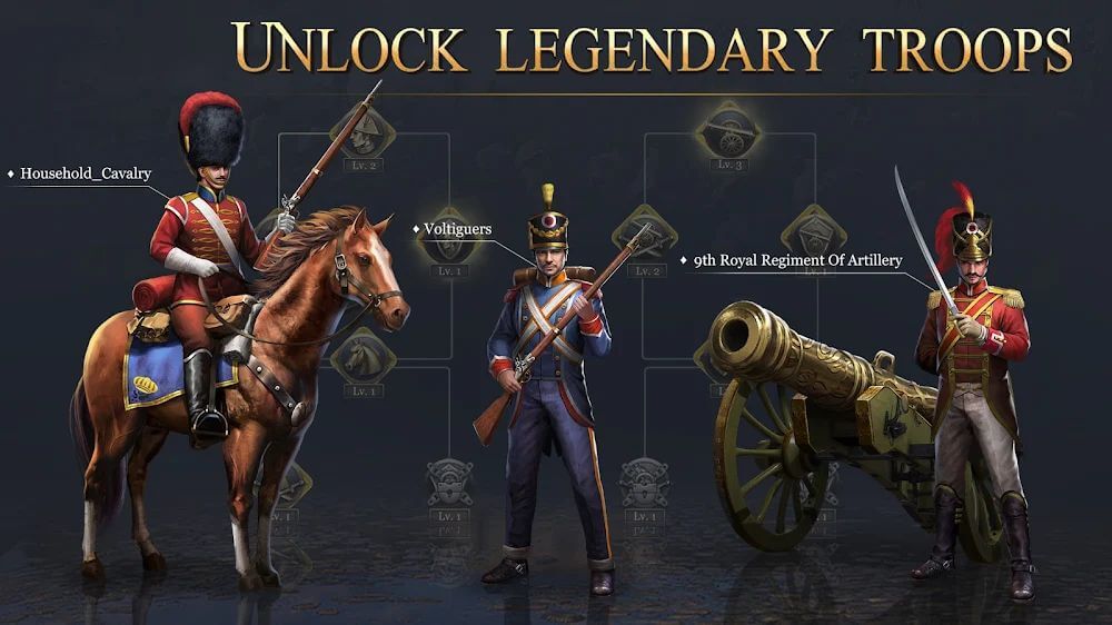 Napoleon Empire War v1.2.0 MOD APK (Unlimited Money, Medals)