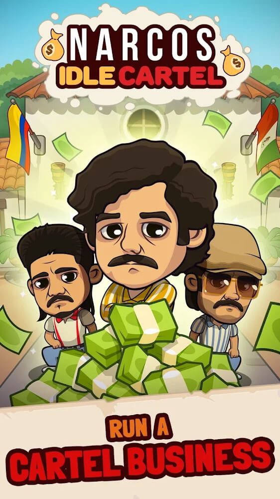 Narcos: Idle Cartel v5.0.7 MOD APK (Free Upgrade)