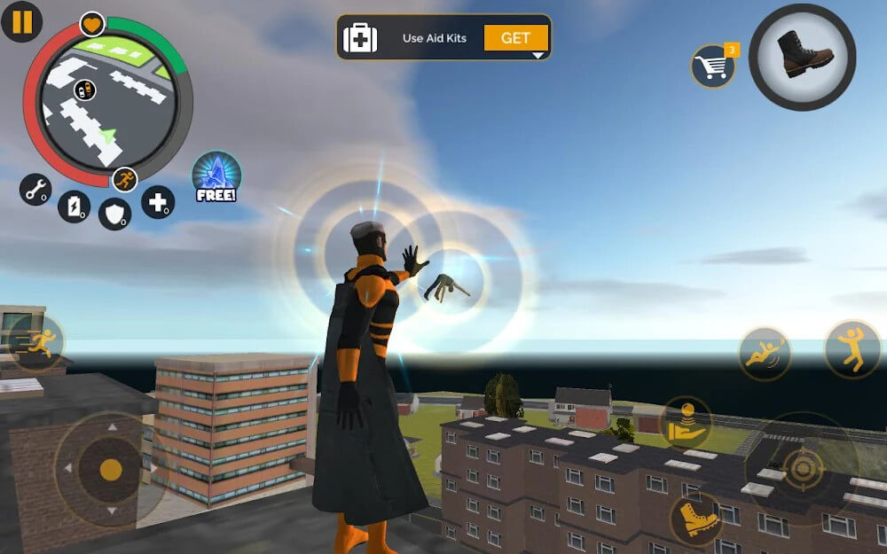 Naxeex Superhero v2.5.8 MOD APK (Add Upgrade Points)