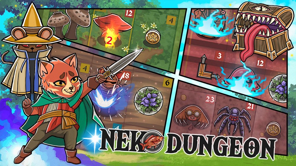 Neko Dungeon: Puzzle RPG v2.11 MOD APK (Mega Menu)