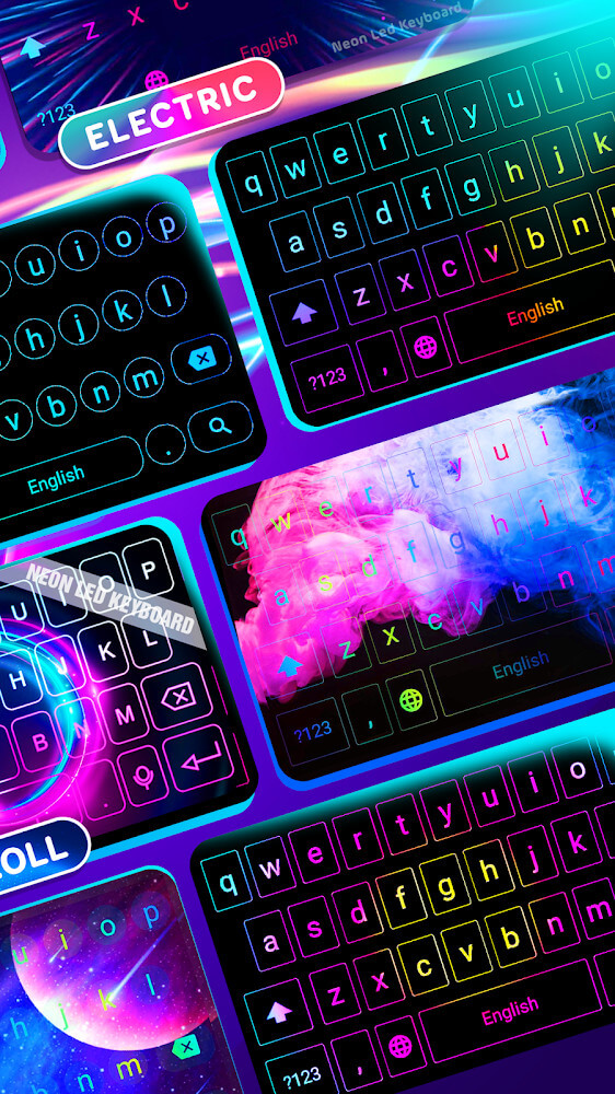 Neon LED Keyboard v3.6.5 MOD APK (Premium Unlocked)