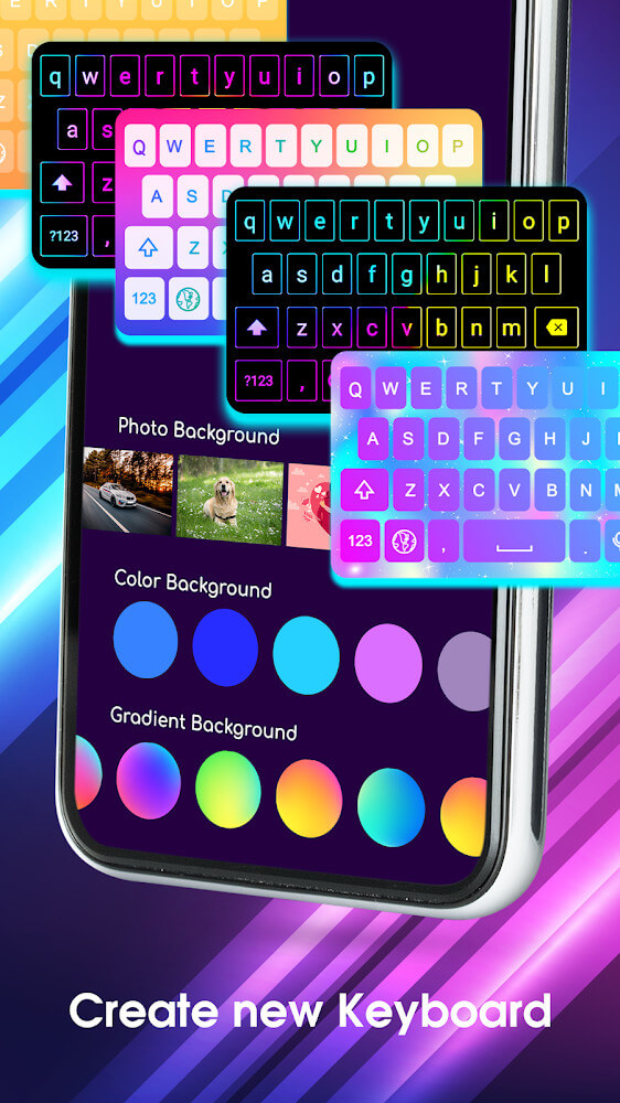 Neon LED Keyboard v3.6.5 MOD APK (Premium Unlocked)