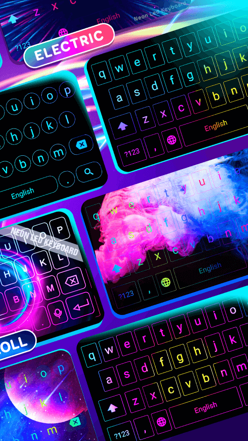 Neon LED Keyboard v3.6.6 MOD APK (Premium Unlocked)