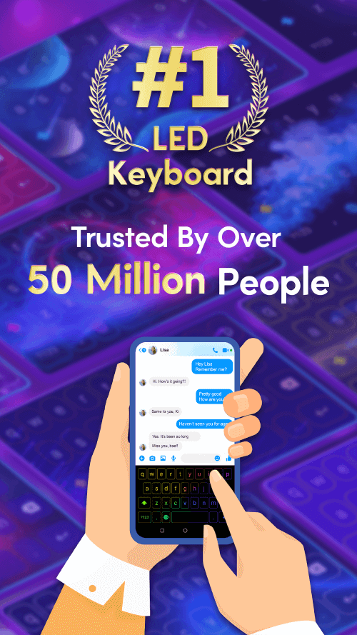 Neon LED Keyboard v3.6.6 MOD APK (Premium Unlocked)