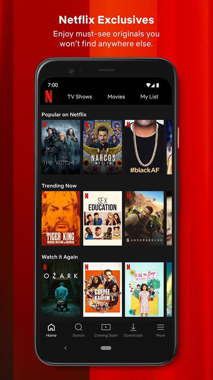 Netflix MOD APK 8.59.1 (Premium Unlocked)
