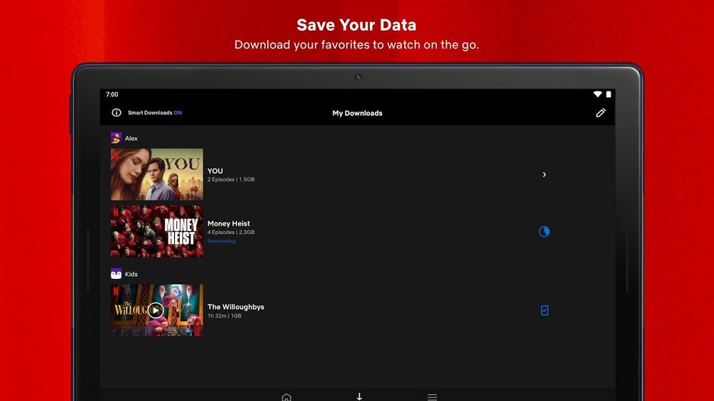 Netflix v8.7.0 MOD APK (Premium/4K HDR/Unlocked All)