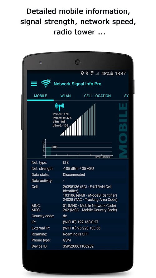 Network Signal Info Pro v5.78.44 MOD APK (Premium Unlocked)