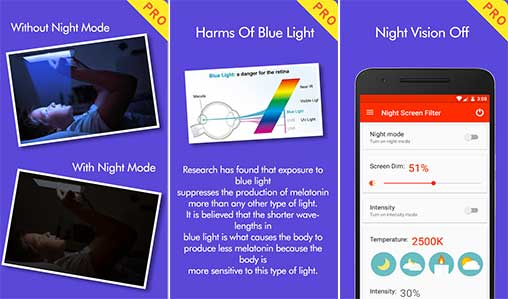Night Screen Filter Pro 1.2 Apk for Android