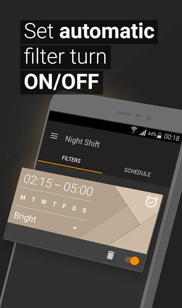 Night Shift Pro v4.11.1 APK + MOD (Paid/Patched)