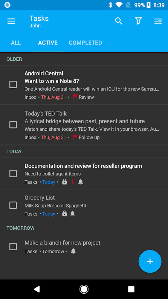 Nine - Email & Calendar v4.9.5f APK + MOD (Premium Unlocked)