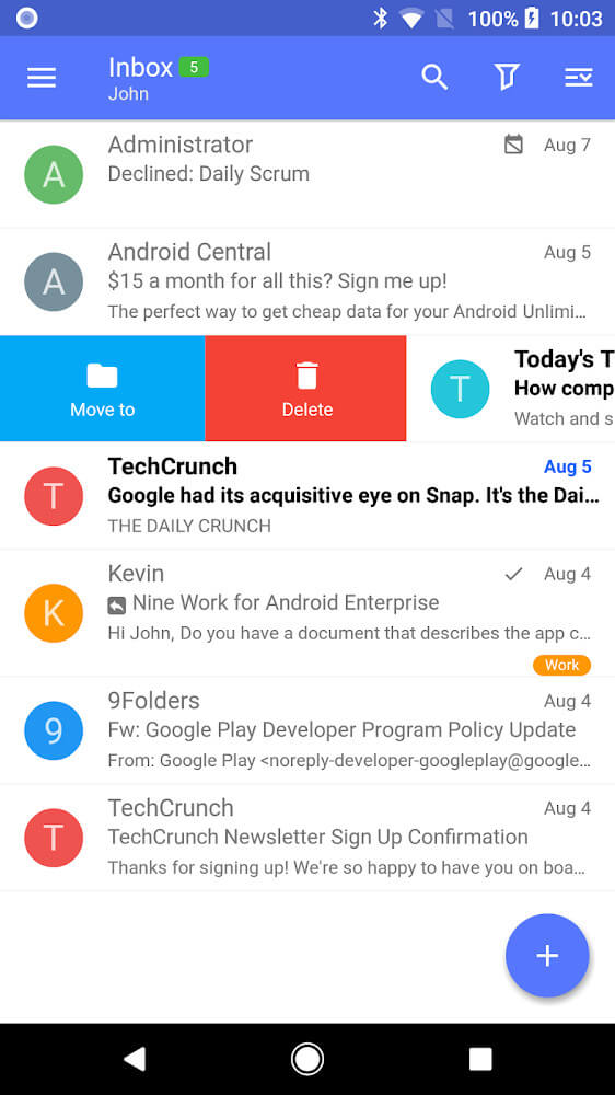 Nine - Email & Calendar v4.9.5f APK + MOD (Premium Unlocked)