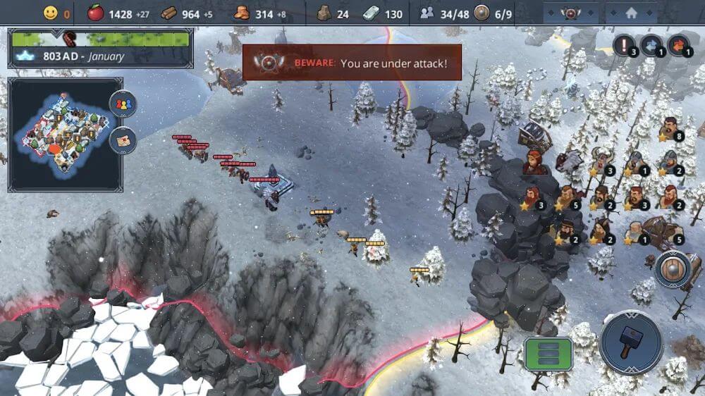 Northgard v2.2.2 APK + MOD (Unlocked All DLC)