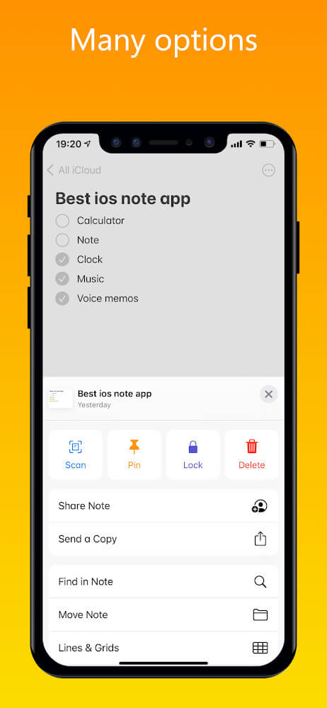 Note iOS 16 v2.9.4 MOD APK (Pro Unlocked)