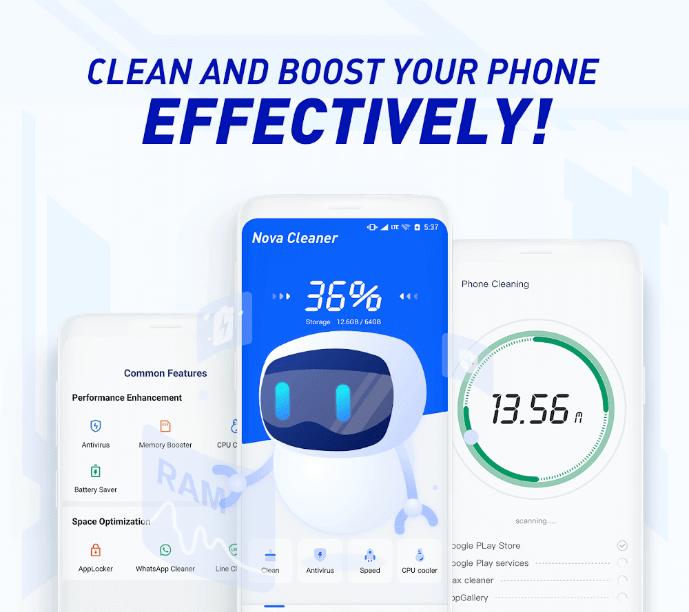 Nova Cleaner v2.6.2 MOD APK (Premium Unlocked)