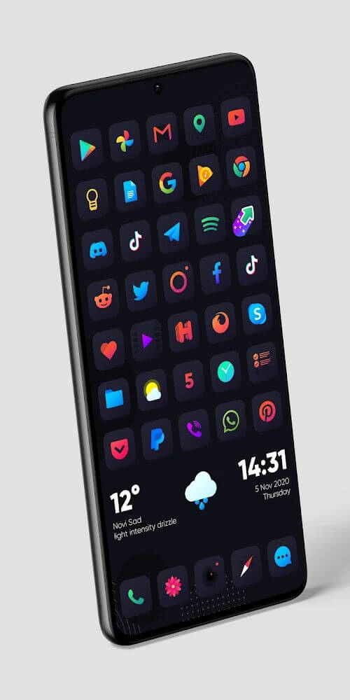 Nova Dark Icon Pack v6.9.0 APK (Patched)