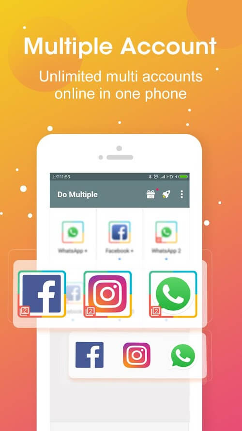 O Multiple Accounts v4.00.12.1231 APK + MOD (Premium Unlocked)