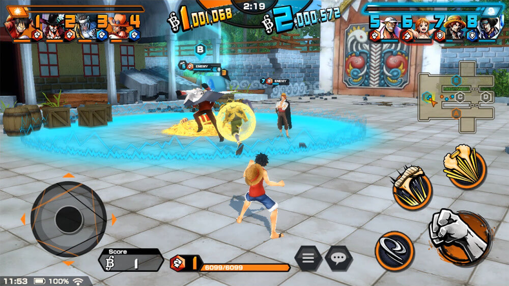 ONE PIECE Bounty Rush v60000 MOD APK (Menu: God Mode, No CD)