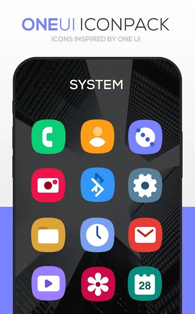 ONE UI Icon Pack v3.9APK (Patched)
