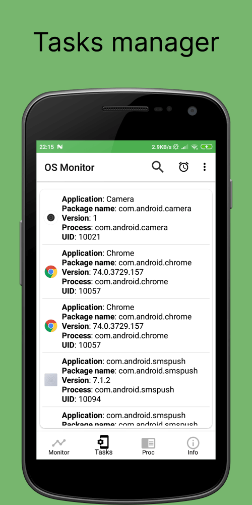 OS Monitor: Tasks Monitor v1.64 MOD APK (Premium Unlocked)