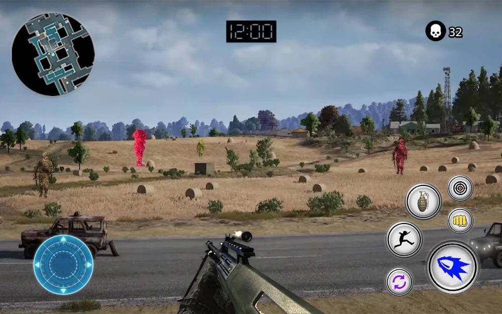 Offline Player Squad Fire Gun v5.5 MOD APK (Immortality)