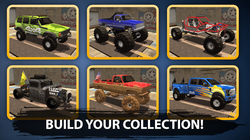 Offroad Outlaws v6.6.9 MOD APK (Unlimited Money/Unlocked)